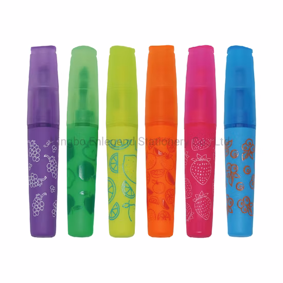 HL2020 Vivid Ink Color Highlighter Mini Marker with Fruity Scents