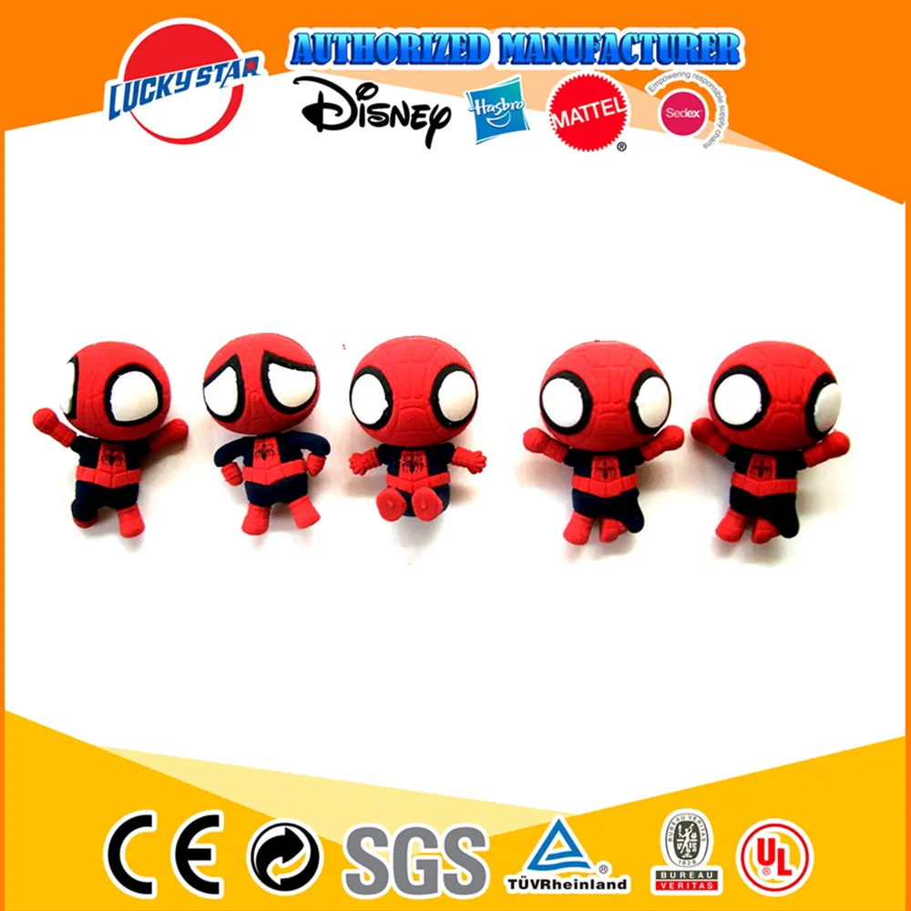 Borrador de forma de araña Borrador de forma 3D Borrador de personaje de dibujos animados