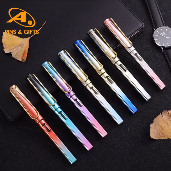 Bolígrafo de logotipo personalizado de metal plástico personalizado