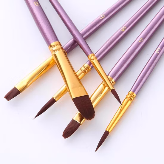 Transparente con barra de tiza brillante, pluma de fototerapia de cabeza redonda, pluma de fila de cabeza plana, pluma de pintura, juego de herramientas de pincel para decoración de uñas