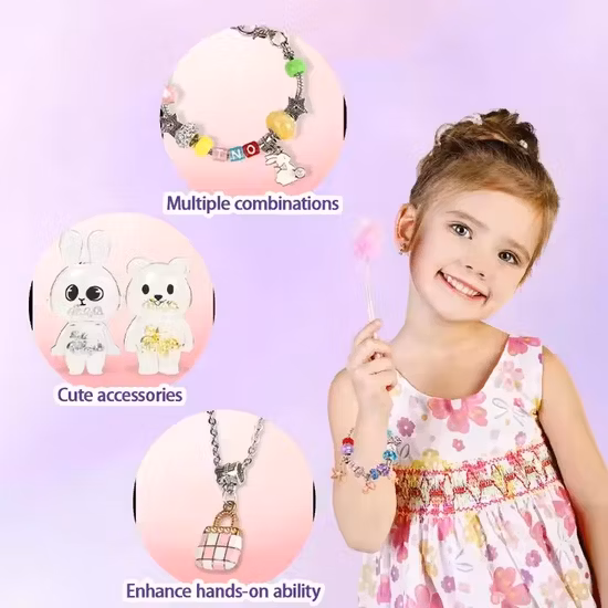 Kit de fabricación de joyas para hacer pulseras de regalo de joyería DIY